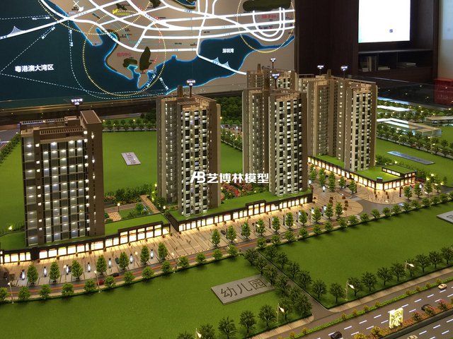 碧桂園領寓房地產(chǎn)模型